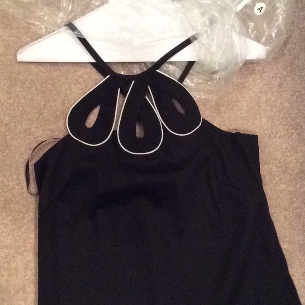 Laundry little Black dress Spaghetti Strap size 8 - Picture 5 of 5